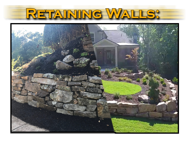 Retaining Wall Repair, Design, and Installation - Gainesville, Georgia - Northeast Georgia